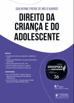 Imagem de DIREITO DA CRIANCA E DO ADOLESCENTE - 8ª ED
