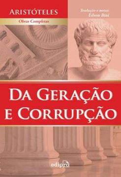 Imagem de DA GERACAO E CORRUPCAO