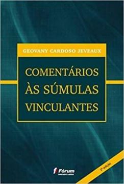 Imagem de COMENTARIOS AS SUMULAS VINCULANTES