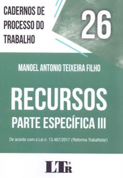 Picture of CADERNOS DE PROCESSO DO TRABALHO - VOL. 26