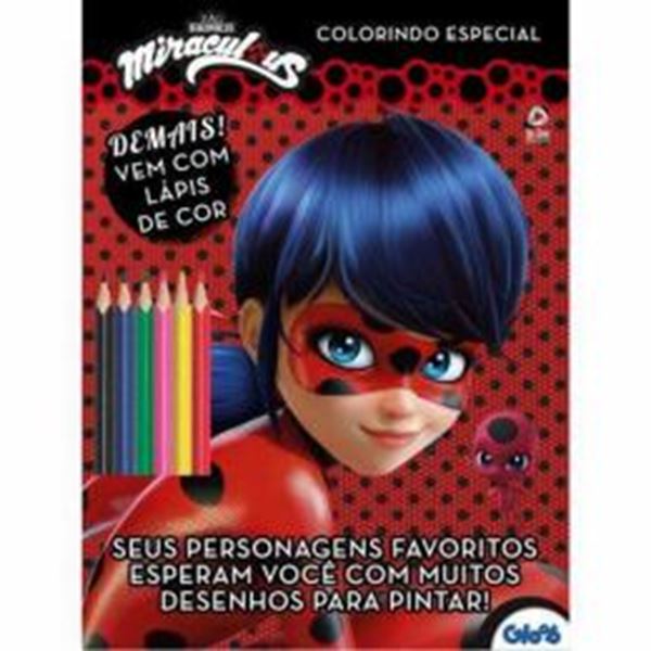 Picture of COLORINDO ESPECIAL - MIRACULOUS LADYBUG - 3ª ED.