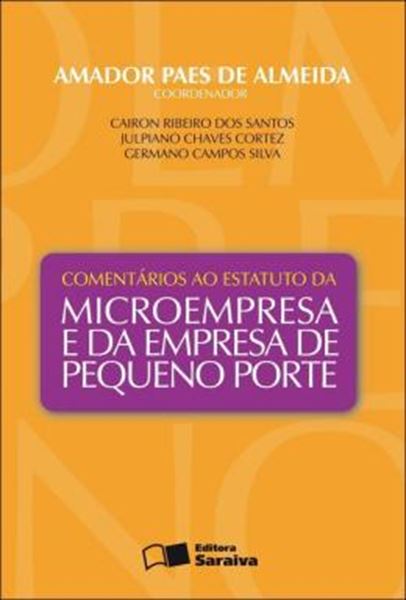 Picture of COMENTARIOS AO ESTATUTO DA MICROEMPRESA E DA EMPRESA DE PEQUENO PORTE