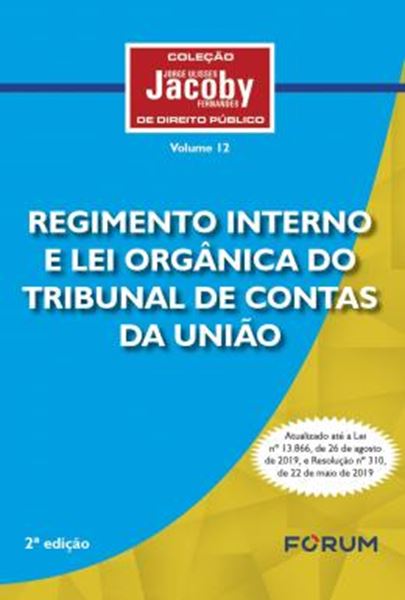 Picture of REGIMENTO INTERNO E LEI ORGANICA DO TRIBUNAL DE CONTAS DA UNIAO