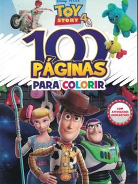 Imagem de 100 PAGINAS PARA COLORIR - TOY STORY 4