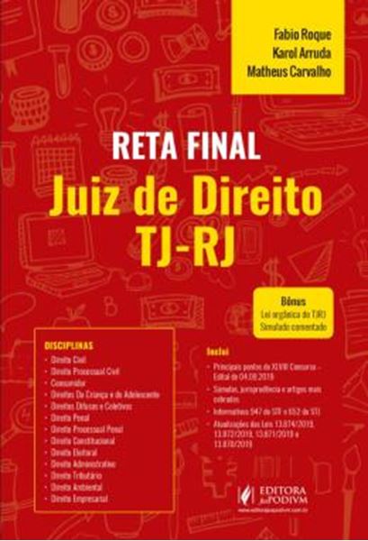 Picture of RETA FINAL - JUIZ DE DIREITO TJ-RJ