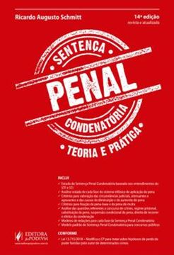 Imagem de SENTENCA PENAL CONDENATORIA - TEORIA E PRATICA