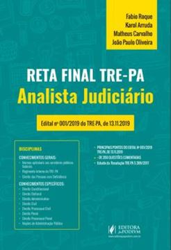 Imagem de RETA FINAL TRE-PA - ANALISTA JUDICIARIO