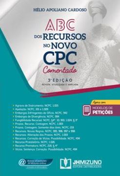 Imagem de ABC DOS RECURSOS NO NOVO CPC COMENTADO