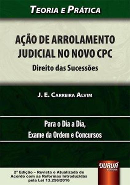 Picture of ACAO DE ARROLAMENTO JUDICIAL NO NOVO CPC - DIREITO DAS SUCESSOES