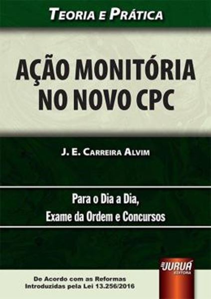 Picture of ACAO MONITORIA NO NOVO CPC - TEORIA E PRATICA