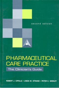 Imagem de PHARMACEUTICAL CARE PRACTICE: THE CLINICAN´S GUIDE - 2ND EDITION