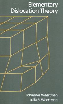 Imagem de ELEMENTARY DISLOCATION THEORY
