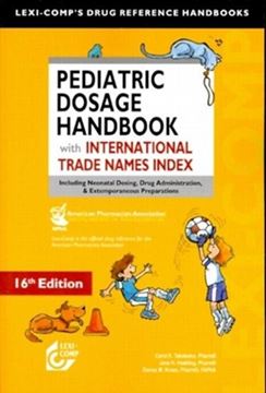 Imagem de PEDIATRIC DOSAGE HANDBOOK - 16TH EDITION