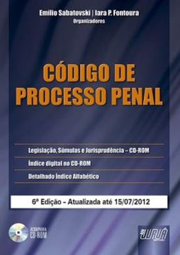 Imagem de CODIGO DE PROCESSO PENAL