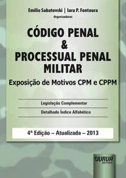 Imagem de CODIGO PENAL E PROCESSUAL PENAL MILITAR