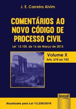 Imagem de COMENTARIOS AO NOVO CODIGO DE PROCESSO CIVIL - LEI 13.105, DE 16 DE MARCO DE 2015