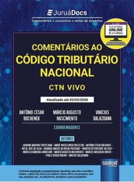Imagem de COMENTARIOS AO CODIGO TRIBUTARIO NACIONAL - CTN VIVO