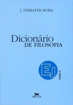 Imagem de DICIONARIO DE FILOSOFIA - TOMO 2: E-J