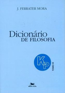 Imagem de DICIONARIO DE FILOSOFIA - TOMO 3: K-P