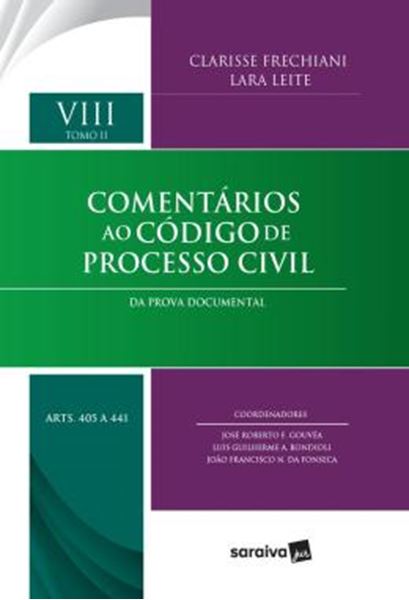 Picture of COMENTARIOS AO CPC - VOLUME 8 - DA PROVA DOCUMENTAL