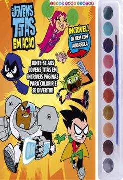 Imagem de JOVENS TITAS - LIVRO PARA PINTAR