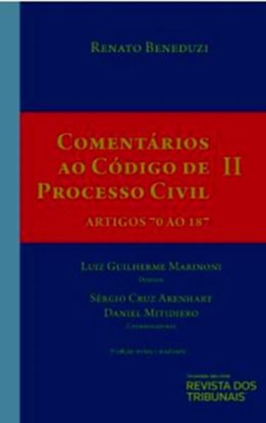 Picture of COMENTARIOS AO CODIGO DE PROCESSO CIVIL- VOLUME II- ARTIGOS 70 AO 187- 3ª ED.