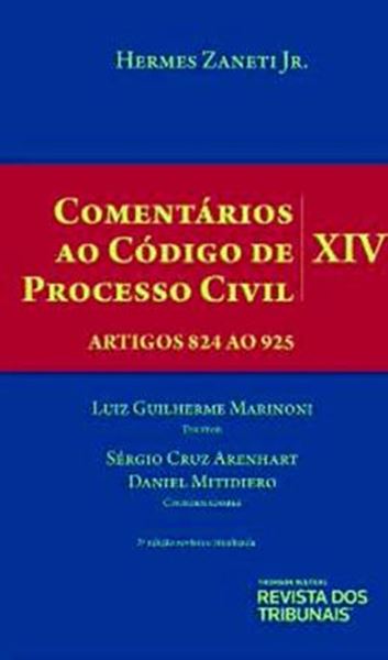 Picture of COMENTARIOS AO CODIGO DE PROCESSO CIVIL- VOLUME XIV- ARTIGOS 824 AO 925- 3ª ED.