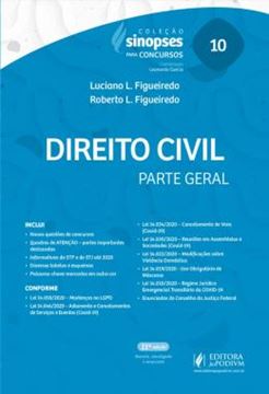 Imagem de SINOPSES PARA CONCURSOS - DIREITO CIVIL - PARTE GERAL - VOLUME 10