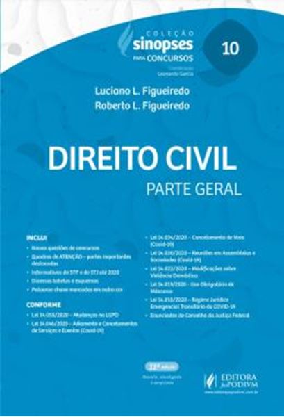 Picture of SINOPSES PARA CONCURSOS - DIREITO CIVIL - PARTE GERAL - VOLUME 10