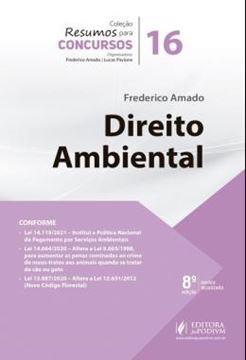 Imagem de RESUMOS PARA CONCURSOS - DIREITO AMBIENTAL - VOLUME 16
