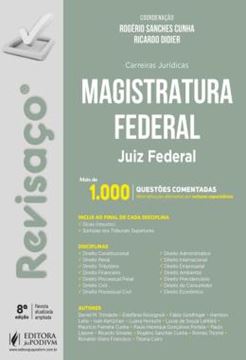 Imagem de REVISACO - MAGISTRATURA FEDERAL - JUIZ FEDERAL - MAIS DE 1.000 QUESTOES COMENTADAS