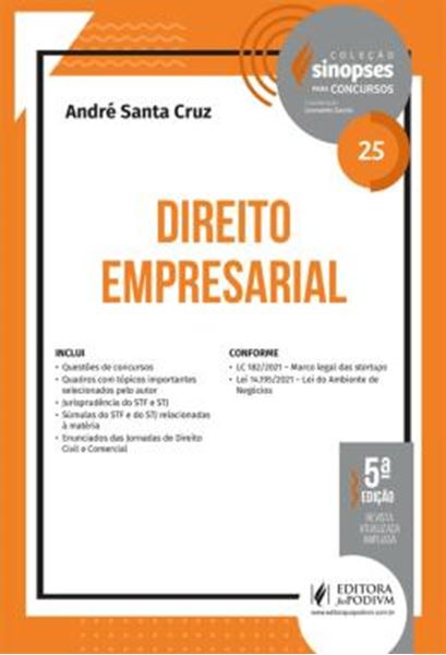 Picture of SINOPSES PARA CONCURSOS - DIREITO EMPRESARIAL - VOLUME 25