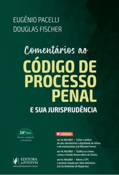 Picture of COMENTARIOS AO CODIGO DE PROCESSO PENAL E SUA JURISPRUDENCIA - 14ª ED