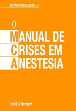 Imagem de O MANUAL DE CRISES EM ANESTESIA