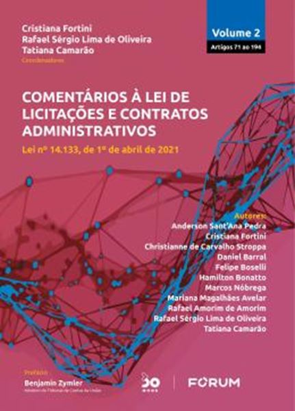 Picture of COMENTARIOS A LEI DE LICITACOES E CONTRATOS ADMINISTRATIVOS - VOLUME 2