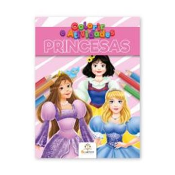 Imagem de COLORIR E ATIVIDADES: PRINCESAS