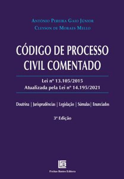 Picture of CODIGO DE PROCESSO CIVIL COMENTADO