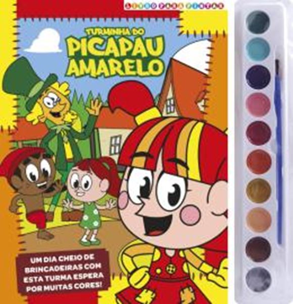 Picture of SITIO DO PICAPAU AMARELO VOL. 2 - LIVRO PARA PINTAR COM AQUARELA
