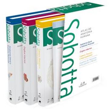 Imagem de SOBOTTA - ATLAS DE ANATOMIA HUMANA - 3 VOLUMES - 25ª ED