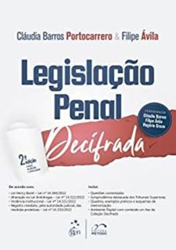 Imagem de COLECAO DECIFRADO - LEGISLACAO PENAL DECIFRADA - 2ªED