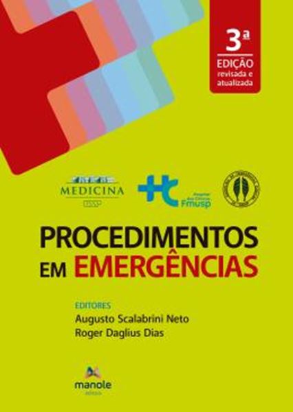 Picture of PROCEDIMENTOS EM EMERGENCIAS - 3ª ED