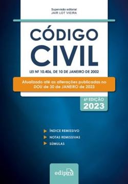 Imagem de CÓDIGO CIVIL 2023 - MINI - 6ª ED