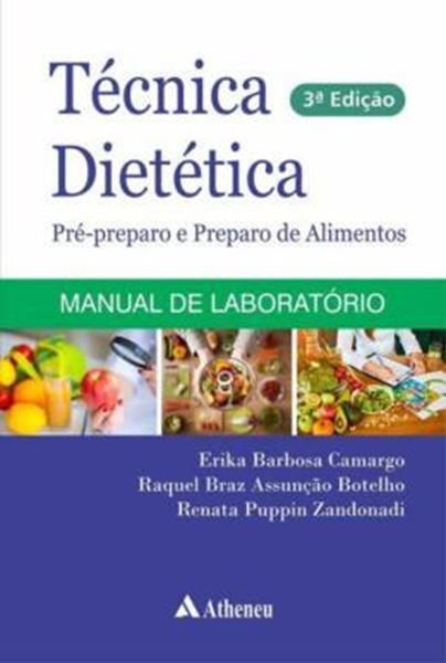 Picture of TECNICA DIETETICA PRE-PREPARO E PREPARO DE ALIMENTOS - 3ª ED
