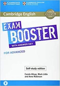 Imagem de CAMBRIDGE ENGLISH EXAM BOOSTER WITH ANSWER KEY FOR ADVANCED - SELF-STUDY EDITION - PHOTOCOPIABLE EXAM RESOURCES FOR TEACHERS