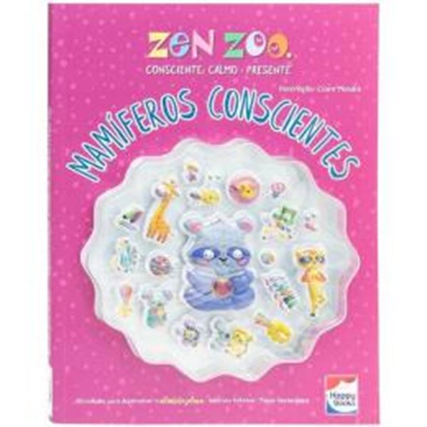 Picture of ZEN ZOO - MAMIFEROS CONSCIENTES - LIVRO DE ATIVIDADES COM ADESIVOS FOFINHOS