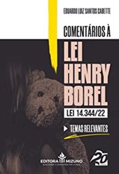 Imagem de COMENTARIOS A LEI HENRY BOREL LEI 14.34422