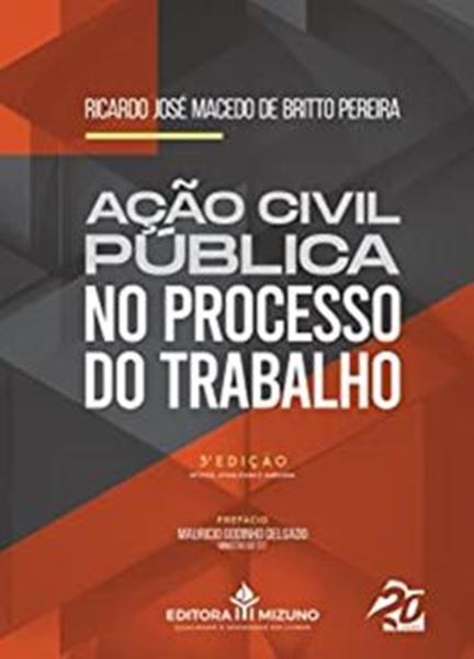 Picture of ACAO CIVIL PUBLICA NO PROCESSO DO TRABALHO 3 ED