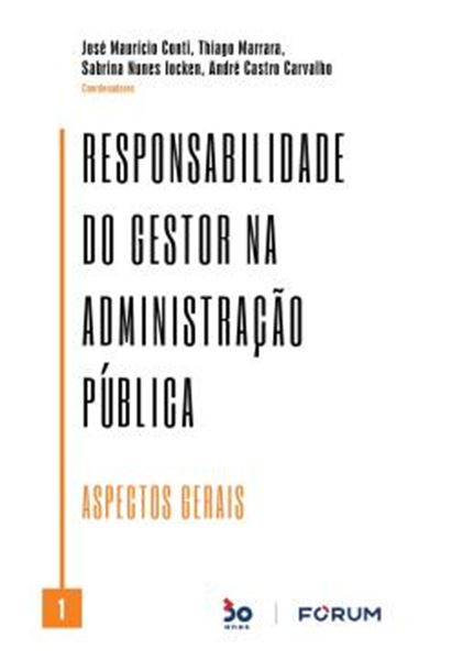 Picture of RESPONSABILIDADE DO GESTOR NA ADMINISTRACAO PUBLICA VL. 01