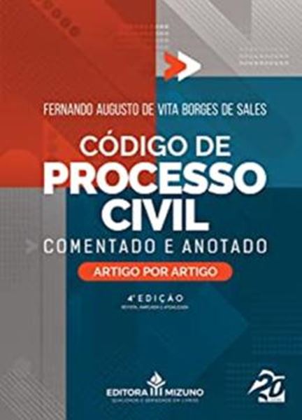 Picture of CODIGO DE PROCESSO CIVIL COMENTADO 4ª ED