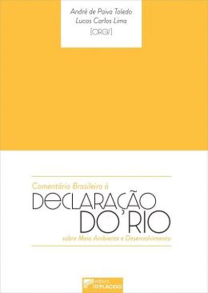 Picture of COMENTARIO BRASILEIRO A DECLARACAO DO RIO SOBRE MEIO AMBIENTE E DESENVOLVIMENTO